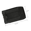 G-PLUS Center Console Lid Repair Kit Compatible with Chevy Silverado Suburban Tahoe Sierra Yukon 1999-2007 GM Part 19127364 19127365 19127366 Lid Arm Rest Latch Dark Gray