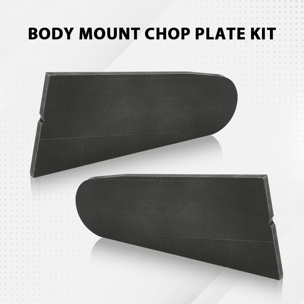 G-PLUS Body Mount Chop Plate Kit Compatible with Toyota Tacoma 2005-2021 Cab Mount Chop Fit for Toyota Tacoma Accessories