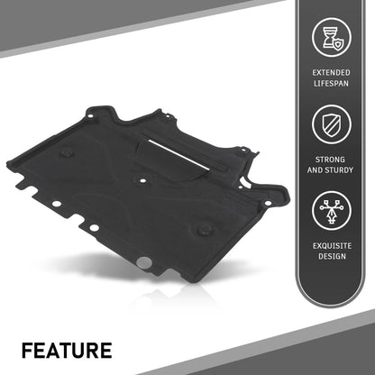 G-PLUS Rear Lower Under Engine Splash Shield Guard Cover Compatible with 2013-2016 Audi A4,Fit 2013-2017 Audi Q5 8K1863822S, 8K2863822M