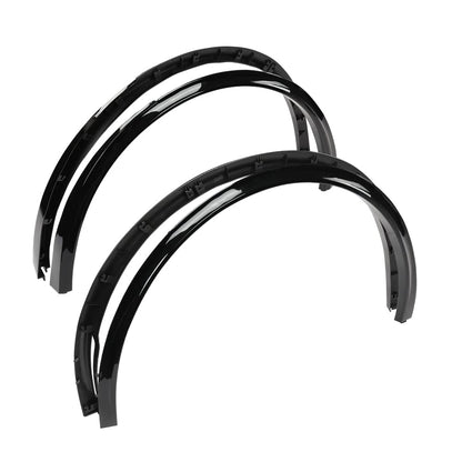 G-PLUS Fender Flares Compatible with 2020-2024 Tesla Model Y Black Wheel Protector Vent Trim Paint Style