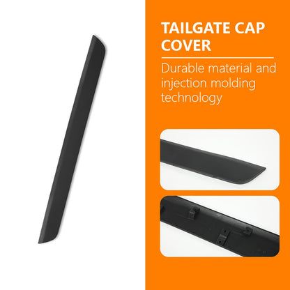 G-PLUS Liftgate Tailgate Finish Molding Strip Compatible with Toyota RAV4 2019-2022 768020R030 TO1904106 Black Rear Door Lower Molding Trim Panel