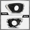 G-PLUS Fog Light Cover Trim Compatible with Jeep Compass 2011-2017 Driver and Passenger Side 68213205AA