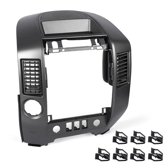 G-PLUS Center Dash Radio AC Bezel w/Speaker Bezel Compatible with 2004-2006 Nissan Titan/ 2005-2006 Nissan Armada/ 2004 Nissan Pathfinder Armada