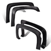 G-PLUS Fender Flares Fit 2007-2013 Chevy Silverado 1500 Fleetside 69.3" Short Bed Crew Cab/2007 Silverado New Body Style(Not Fit GMC/Regular&Extended Cab) Textured Wheel Protector Cover