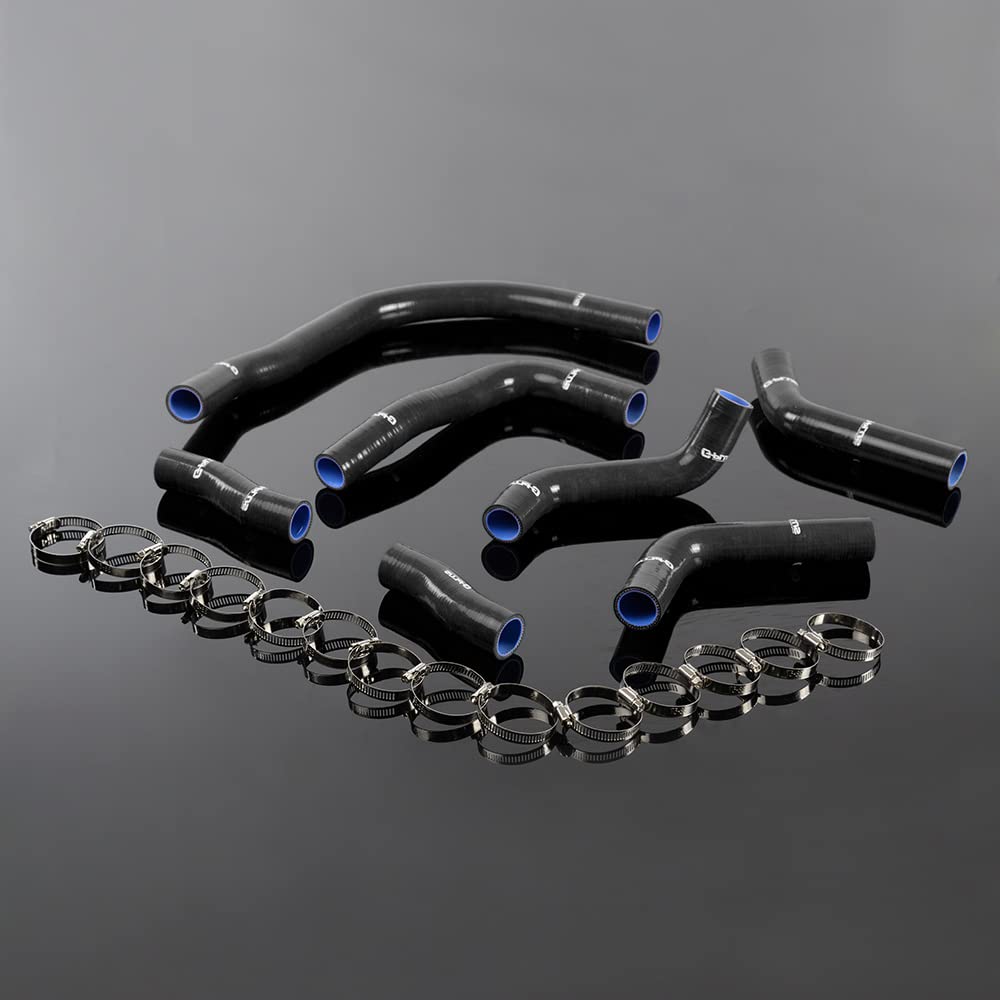 G-PLUS Silicone Radiator Coolant Tube Clamps Kit Compatible with 1990-1995 TOYOTA MR2 SW20