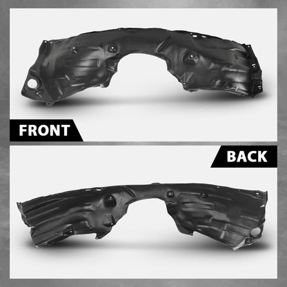 G-PLUS Front Left+Right Fender Liner Inner Splash Shield Compatible with Toyota Camry 2018-2020 2Pcs 5387606260