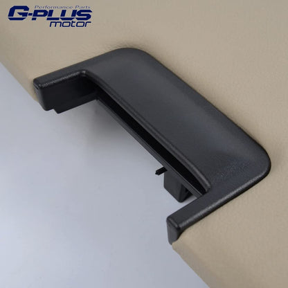 G-PLUS Leather Console Lid Armrest Cover With the Latch Compatible with 2007-2013 Chevy GMC OEM GM Part 20864154