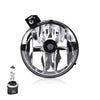G-PLUS Left Fog Lights Compatible with Dakota Pickup Truck SUV 2001-2004/ Dodge Durango 2001-2003 Front Bumper Fog Light Lamps w/Bulbs (Clear Lens) 55077320AD, CH2592113, 9587988