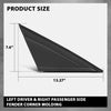 G-PLUS Pair Window Mirror Fender Corner Molding Cap Triangle, Compatible with Ford Focus 2012-2018, LH & RH Side 2PCS, CP9Z16004A, CP9Z16003A