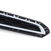 G-PLUS Front Bumper Mesh Grill Assembly Compatible with Chevy Cruze 2015 Honeycomb Black Upper Grille Automotive Car Covers