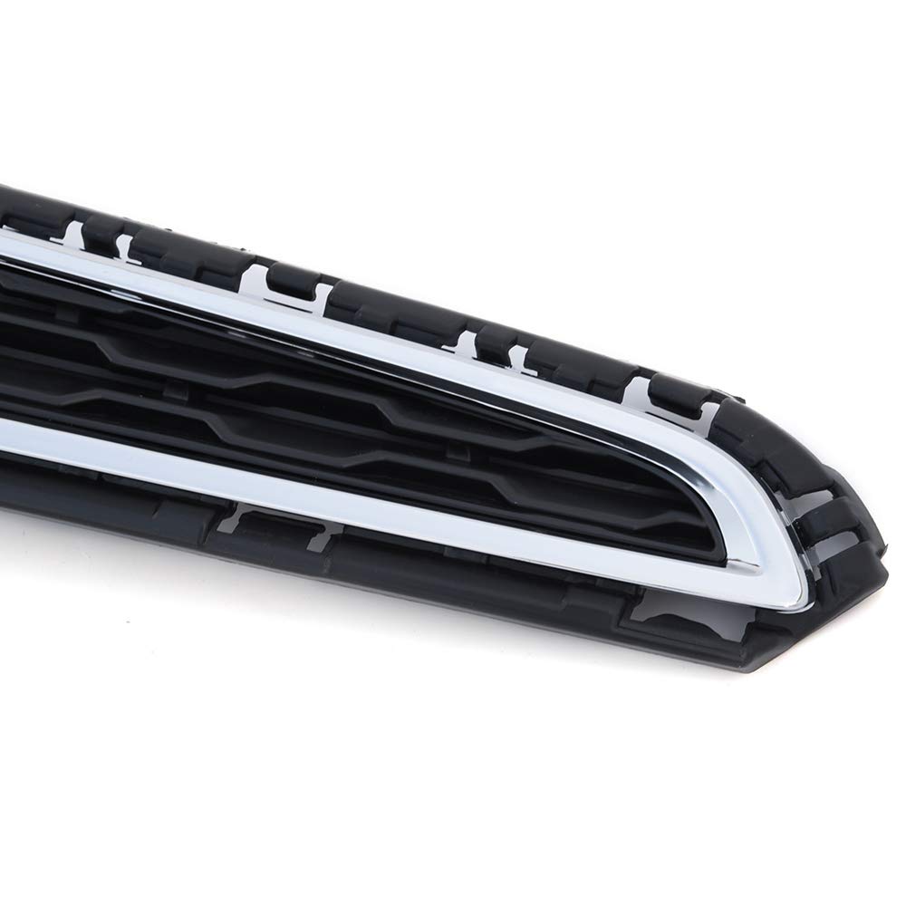G-PLUS Front Bumper Mesh Grill Assembly Compatible with Chevy Cruze 2015 Honeycomb Black Upper Grille Automotive Car Covers