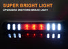 G-PLUS LED Third Brake Light Compatible With 1999-2006 Chevy Silverado/GMC Sierra 1500 2500 3500,3RD Cargo LED Tail Stop Lamps Smoky lens Chrome Housing