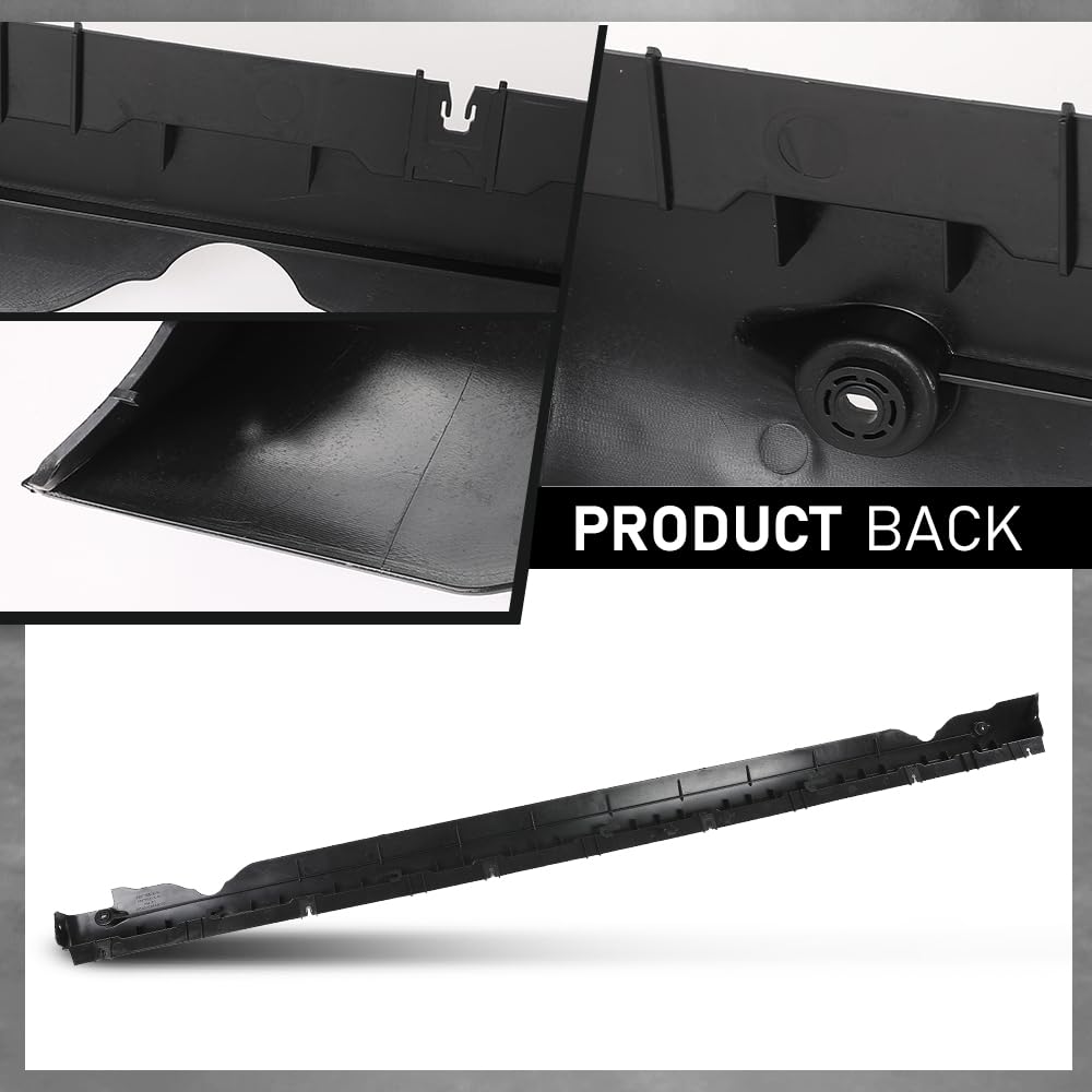 G-PLUS Door Skirt Molding Lower Rocker Carrier Cover Left Side Compatible with Tesla Model Y 2020 2021 2022 2023 149774100B, 1497741-00-B Black
