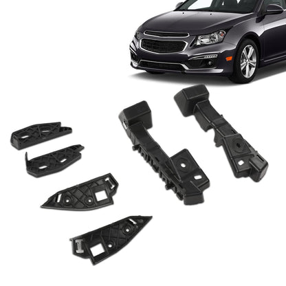 G-PLUS Front Bumper Brackets Retainer Support 6pcs Compatible with 2016-2018 Chevy Malibu Front Driver & Passenger Side Bumper Brackets 20809859 20809860