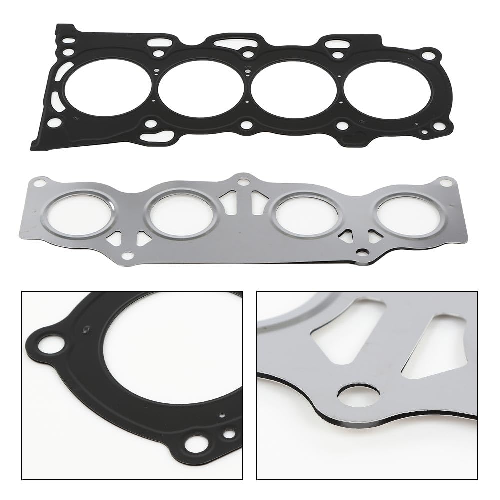 G-PLUS Head Gasket Set Compatible with Scion TC 2005-2006 2.4L 2398CC L4 DOHC, Fit Toyota Camry Solara 2002-2006/Fit Toyota Highlander 2001-2006/Fit Toyota RAV4 2004-2006 2.4L HS26232PT