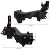 G-PLUS Driver Left & Right Headlight Mounting Support Bracket Compatible with 2014-2017 Jeep Grand Cherokee 68223399AA Left Driver & Right Passenger Side Headlamp Support Bracket