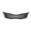 G-PLUS Front Bumper Upper Grille Grill Compatible with Kia Optima 2014 2015 Replacement for 863502T700 Black w/Chrome Trim