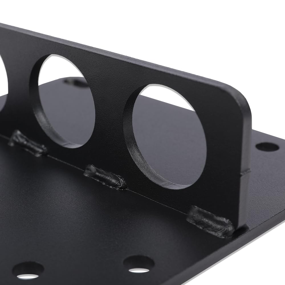 G-PLUS Carb Carburetor Hoist Iron Black Motor Engine Lifting Plate Bracket Compatible with SBC BBC Chevy Ford