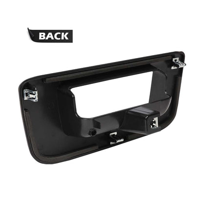 G-PLUS Tailgate Handle Bezel Compatible with Chevy Silverado/GMC Sierra 1500 2500HD 3500HD 2007-2014 Rear Tail Gate Latch Handle 15927251 GM1916107 22755303