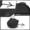 G-PLUS Front Bumper Cover Tow Eye Hole Cap, Compatible with Subaru WRX 2018-2021/ WRX STI 2018-2020, 57731VA320