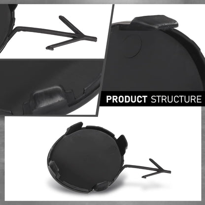 G-PLUS Front Bumper Cover Tow Eye Hole Cap, Compatible with Subaru WRX 2018-2021/ WRX STI 2018-2020, 57731VA320