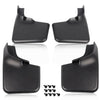 G-PLUS Front Rear Molded Mud Flaps Splash Guards Compatible with Ford F150 2004-2014 Wheel Fender Mudguards W/Factory Wheel Lip Moldings 6L3Z-16A550-BA