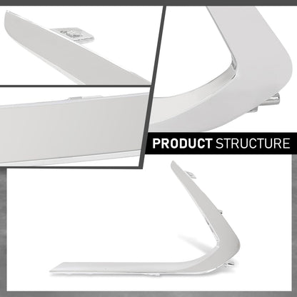 G-PLUS Front Bumper Moldings Right + Left 2pcs Compatible with Sonata 2020-2022 86595L0160