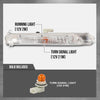 G-PLUS Front Bumper Right Side Turn Signal Compatible with Porsche Cayenne 2008 2009 2010 95563118602 White