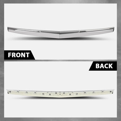 G-PLUS Hood Molding Trim Moulding Chrome Compatible with Cadillac Escalade/ESV 2015-2020, Fit for Models Without Sport Package 22956470, GM1235129
