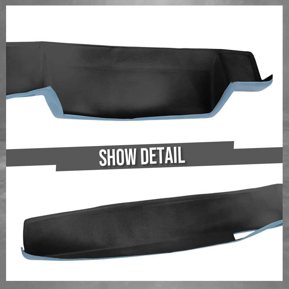 G-PLUS TPE Dash Cover Dashboard Cover Compatible with Nissan Datsun 720 Pickup 1980-1986 Light Blue