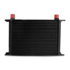 G-PLUS Universal For Japanese Cars Aluminum Racing Engine Transmission Oil Cooler Black 25 Row AN-10 AN10 T-6061 Aluminum