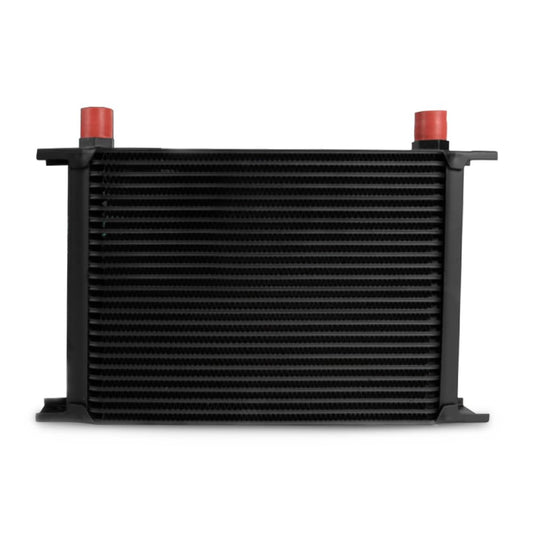 G-PLUS Universal For Japanese Cars Aluminum Racing Engine Transmission Oil Cooler Black 25 Row AN-10 AN10 T-6061 Aluminum