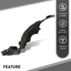 G-PLUS Front Right Fender Liner Inner Assembly, Compatible with Benz GLC300 GLC350e GLC43 GLC63 2016-2023, Passenger Side, 2536910403, MB1249188