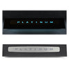 G-PLUS LED Illuminated Platinum Door Sill Plates Compatible with Ford F250 F350 F450 F550 Super Duty Crew Cab Only 2017-2022 Left and Right Door Sill Protector HC3Z-2613208-AA HC3Z-2613209-AA