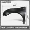 G-PLUS Front Fender Left Driver Side Compatible with Cadillac XTS 2013-2017, Fit XTS Vsport Platinum 2014-2017 Fit XTS Vsport Premium 2014-2016 23149537, GM1240379 Black