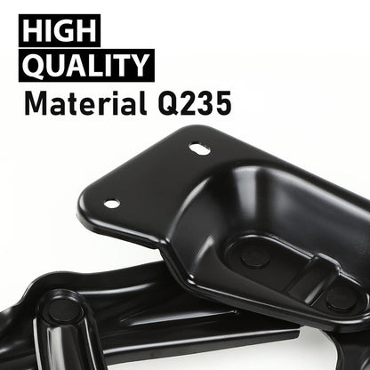 G-PLUS 1Set Hood Hinge & Sping Set Left and Right Compatible with Chevy GMC Truck 1973 1974 1975 1976 1977 1978 1979 1980 Suburban Blazer Jimmy