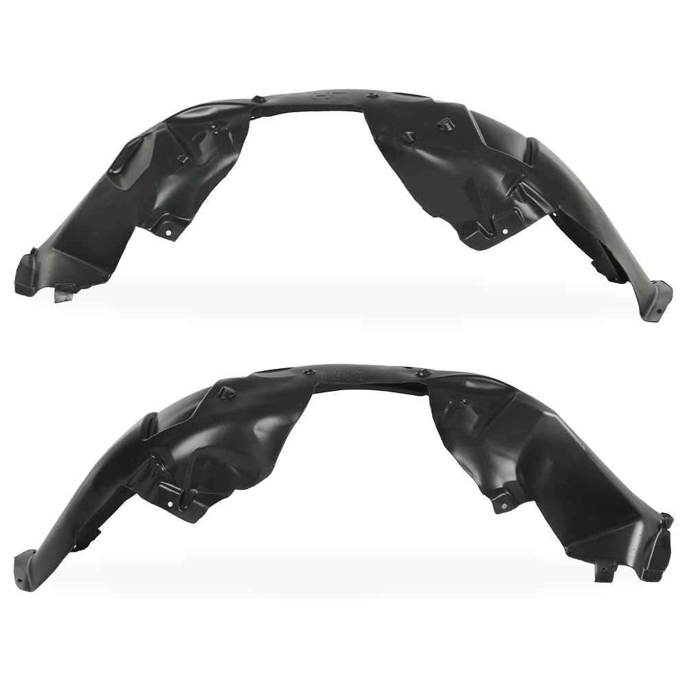 G-PLUS Fender Liner Front Driver & Passenger Side Compatible with Ford Mustang 2015-2017 FO1249165 FO1248165 FR3Z16102A FR3Z16103A