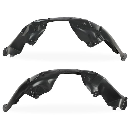 G-PLUS Fender Liner Front Driver & Passenger Side Compatible with Ford Mustang 2015-2017 FO1249165 FO1248165 FR3Z16102A FR3Z16103A