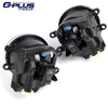 G-PLUS Bumper Fog Lights Compatible with 2016 2017 Toyota RAV4 Clear Driving Fog Lamps A pair W/Bulbs + Switch Wiring Kit neblineros para autos delantero, faros antiniebla