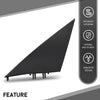 G-PLUS Front A-Pillar Triangular Cover Plate Left Compatible with Tesla Model 3 2017-2023 1130655 00 E, 1130655-00-E Gloss Black