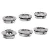 G-PLUS Dash Knob Bezels Air Brake Release Lighter Lights Wiper Gaskets Compatible with Galaxie/Ford Full-size 1962