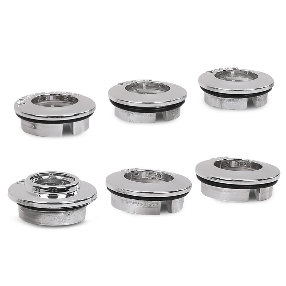 G-PLUS Dash Knob Bezels Air Brake Release Lighter Lights Wiper Gaskets Compatible with Galaxie/Ford Full-size 1962