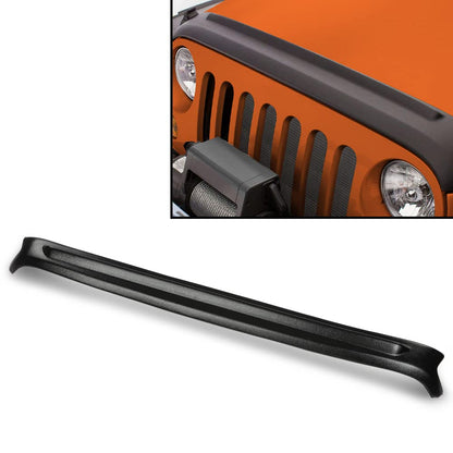 G-PLUS Hood Guard Textured Finish Compatible with Jeep Wrangler JL 2018-2023 Jeep Gladiator 2020-2022