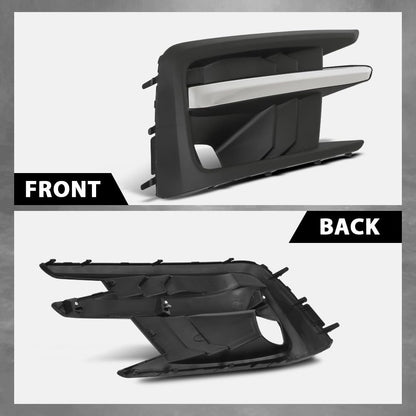 G-PLUS Fog Light Lamp Trim Cover Passenger Side Compatible with Subaru Ascent 2019-2022 57731XC02A