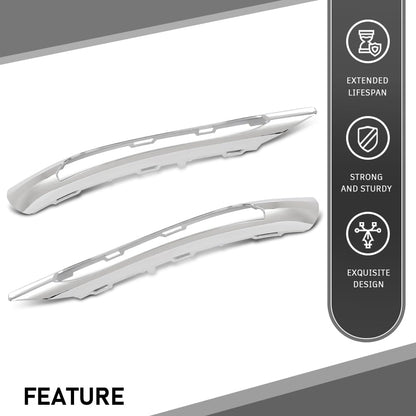 G-PLUS Front Bumper Trim Set Left & Right Compatible with Benz C250 C300 C350 4Matic & Base 2012-2015 2048853074