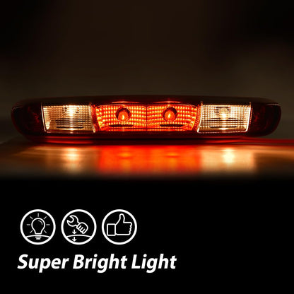 G-PLUS Third Brake Light 3rd Cargo Lamp High Mount Stop Light Compatible with Chevy Silverado GMC Sierra 1500 2008-2013,Fit Chevy Silverado GMC Sierra 2500 HD 3500 HD 2008-2014 25890530