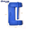 G-PLUS Universal Seat Belt Buckle Cover Replacement For Auto Car Seat Belt Buckle Clip Protector Trim Silicone Safety Accessories (Blue)