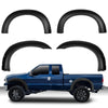 G-PLUS 4PCS Fender Flares Compatible with Ford F250 F350 Super Duty 1999-2007 (Not Fit Dually Models), Fender Wheel Opening Molding Smooth Pocket Riveted