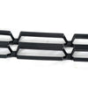 G-PLUS Front Upper Chrome Grille Insert Snap On Compatible with Chevy Silverado 1500 2016 2017 2018