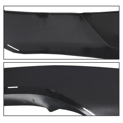 G-PLUS Rear Upper and Lower Bumper Covers Compatible with 2016-2018 Toyota RAV4 521690R010, TO1115106, 521590R914, TO1114102